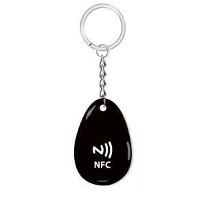 키체인 디지털 명함 스마트 NFC 에폭시 태그 연락처 정보 즉시 공유 소셜 미디어 결제 앱 등