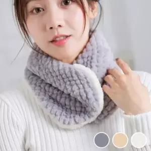 따뜻한 넥워머 밍크 퍼 목도리 머플러 보온 넥게이터 골프넥워머 겨울 목토시 골프넥워머