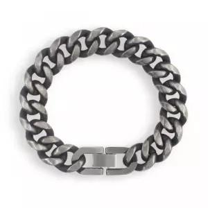 [벨가][벨가]  써지컬스틸 13mm 무광 엔틱 라운드 팔찌 (9416168A)