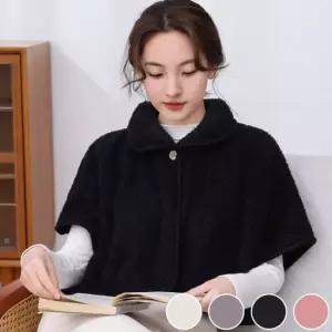 플리스 어깨 넥카라 방한 케이프 망토 케이프니트 사무실케이프 방한케이프 겨울케이프
