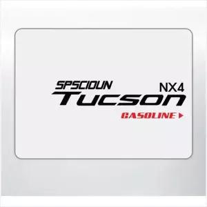 오너클랜 D24 투싼NX4호환 주유구 슬로건 데칼스티커 자동차데칼스티커 자동차스티커
