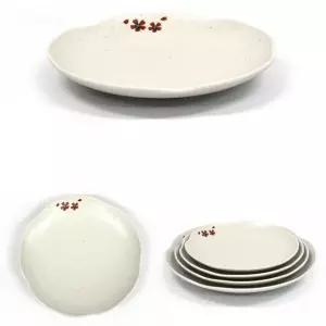 원형 멜라민 뷔페접시 중식 탕수육 요리접시 돈까스 아구찜 접시 지름 30cm 32.8cm 35.5cm 40.5cm