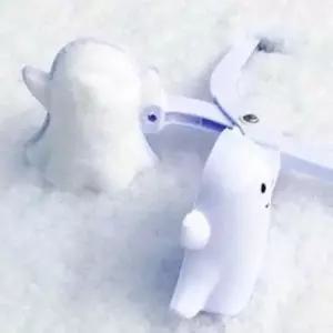 눈뭉치 스노우볼메이커 아기유령 눈사람 눈집게