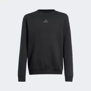 아디다스 키즈긴팔티 XQK JI6166 주니어 All SZN 그래픽 크루 기모 스웨트셔츠