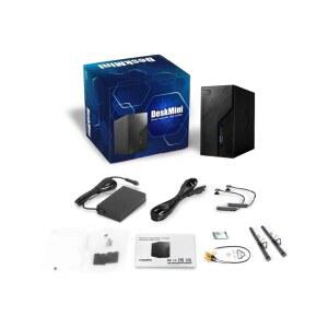 ASRock DeskMini B860 시리즈 1.92L 미니 PC 베어본 키트, 인텔 코어 울트라 시리즈 2(65W), DDR5, 썬더볼트 4, PCIe Gen5 M.2, 쿼드 디스플레이 출력 지원