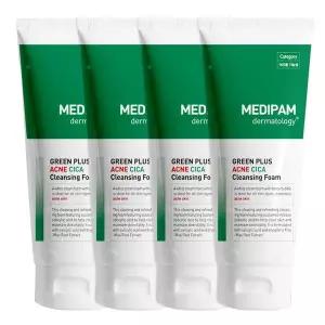 [메디팜] 아크네 시카 클렌징폼 220ml x 4개 여드름성 피부 완화 기능성 문제성 피부케어