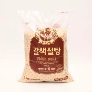 감리로운 단맛 백설 황설탕 3kg