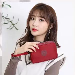나일론 패브릭 미니 클러치백 4color 핸드폰 파우치 손가방