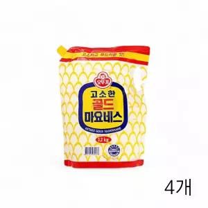 오뚜기 고소한 골드 마요네즈 3.2Kg X 4개 대용량