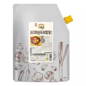 다담 바지락 순두부 찌개 양념 2kg 1개