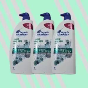 [피앤지] 헤드앤숄더 가려운 두피케어 샴푸 850ml 3개 두피 약산성 비듬 정수리냄새