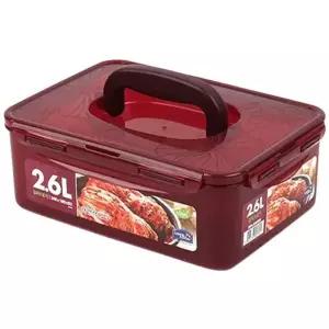락앤락 한손 핸디 김치통 2.6L 사각 밀폐용기 소분용