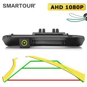 메르세데스 벤츠 MB A M ML GLK GLA GLC GLE 클래스 X156 W166 W176용 HD 후방 카메라, 다이나믹 트래젝토