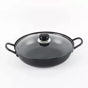 국산 경질 복전골 냄비 22cm (유리뚜껑포함) 오댕