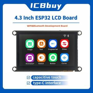 ESP32-S3 8M PSRAM 4M 플래시 4.3인치 IPS 용량성 터치 480*272 LCD 디스플레이 모듈WIFI  Bluetooth 포함
