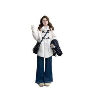 모두팜 여성 터틀넥 스웨이드 퍼 코트 모피 일체형 융털 도톰 친환경 모델 MOC