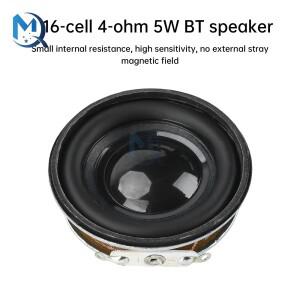 40mm 내부 자기 스피커 16 코어 4 ohm 5W 블루투스 멀티미디어 조기 교육 기계