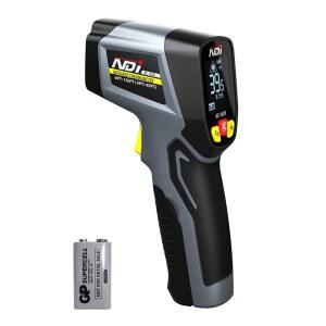NDI 적외선 온도계 -58 ~1202 요리용 디지털 레이저 표면 온도계 피자 오븐 캔디 그리들 HVAC 방사율 조절 가능