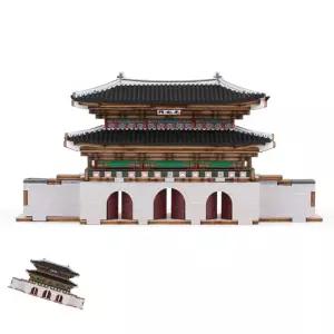 나무판모형만들기재료 모형조립재료 나무판조립장난감 목재조립키트 방학숙제만들기 미니 광화문