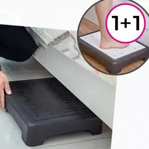 안전 발판 미끄럼 없는 어르신 키닿기 침실용 밟판 발받침 사무실 1+1