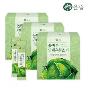 [올즙] 올바른 양배추환스틱 30포 x 3세트