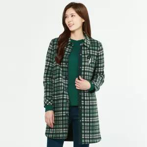 후리스 체크 롱 점퍼 LSSFLA72_GE