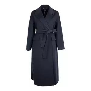 S 막스마라 말리카 버진울 코트 MALIKA 9016033650 081 (NAVY)