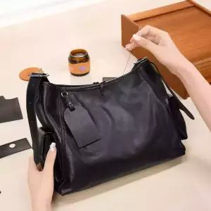 소가죽 DIY 키트 - 사이드 포켓 토트백