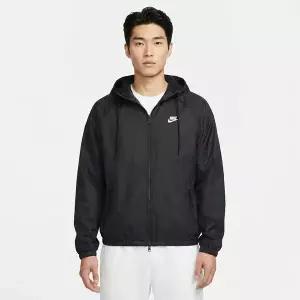 [하프클럽/나이키]나이키 데일리 남성 봄 가을 윈드러너 남성 라인드 재킷 HV8370-010