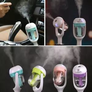 차량용 시거잭 미니 가습기/차량/가정/휴대용/탁상/사무실/무드등/책상/USB/테이블/LED/간편/세척/충전
