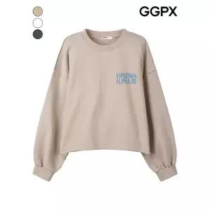 [GGPX]롤링 라인 프린트 퍼프 티셔츠 (GQ3TS018F)