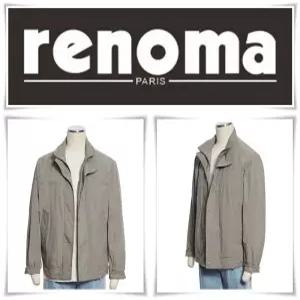 매장정품 renoma [한정수량]간절기 편안한 베이지 하이넥 캐주얼 점퍼 RQIMBU09A DR4470 RPLMBU54AA 139069