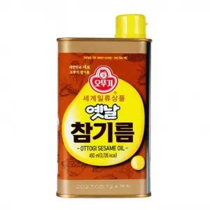 옛날 오뚜기 참기름 450ml