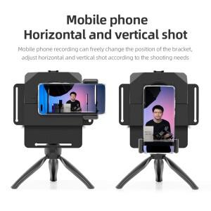 암비트풀 폰 및 DSLR 녹화용 미니 텔레프롬프터 휴대용 인스크라이버 모바일 아티팩트 비디오 리모컨 포함