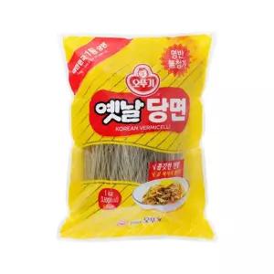 오뚜기 업소용 중화 중국집 바로먹는 찜요리 당면 옛날당면 1kg 1개