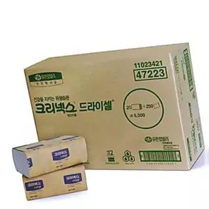IKW79D3FA 드라이셀 F250S 250매x20밴드 키친 티슈 수건 유한킴벌리 롤 핸드 타올 페이퍼 휴지