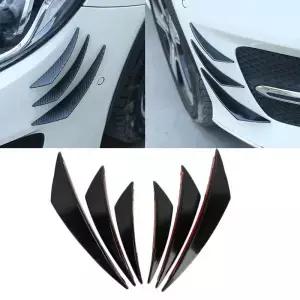 자동차 앞 범퍼 고무 립 스플리터 핀 Canards 날개 Coche 바디 스티커 자동 Delanteros 스트립 장식