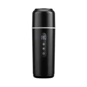 자동차 난방용 USB POWER LOGIC 공급식 물병 500ML 휴대용 여행 컵 24V DC 전기 가열 및 통근용