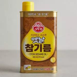 오뚜기 옛날 참기름 450ml, 1개