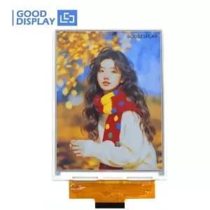 7.09인치 6색 E 잉크 스펙트라 6 E페이퍼 디스플레이 1600×1200 SPI Si TFT 저전력 EPD 모듈 디지털 사진