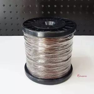 칼라공예철사 길이240M 갈색 대용량 두께1.0mm rst043
