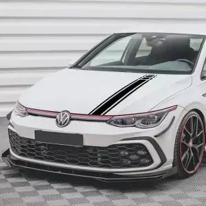 자동차 후드 커버 스티커 VW 폭스바겐 골프 PVC 데칼 방수 비닐 필름 장식 외부 액세서리