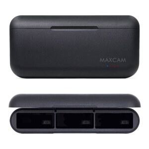 MAXCAM Power Tr e Battery Charger 13 for 배터리 Hero 검정 GoPro Enduro