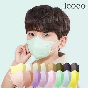 아이코코 KFAD 비말차단 마스크 유아 성인 소형 대형 10매 선택하기