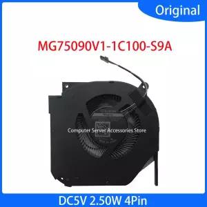 원본 MG75090V1-1C100-S9A 노트북 CPU 냉각 팬 DC5V 2.50W 4Pin THER7GM7Z0-1411 GM7ZG0M MECHREVO Z3 Pro
