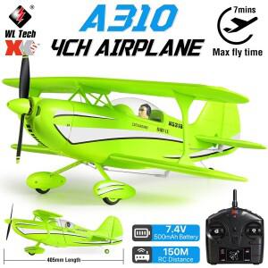 Wltoys A310 RC 비행기 4CH 3D/6G 시스템 모터 안정적인 트레이너
