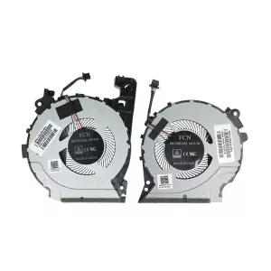 HP호환 파빌리온 15-CX0058WM 15-CX 15-CX0068TX FKKA DFS용 노트북 CPU 냉각 팬 GPU 쿨러 501105 PR0T FKK