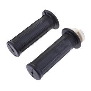 Yamaha PW50 호환용 플라스틱 핸들 바 트위스트 그립 좌우 오토바이 블랙 7 8 인치 22mm 1세트