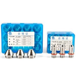 FYA200 CNC 플라즈마 절단 토치 부품 수냉식 FYA160 LGK200 200A 전극 및 노즐 30 세트