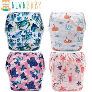 방수패드천 PICK ALVABABY 수영 기저귀 수업에 적합한 패션 디자인 8개월 미만 아기를 위한 재사용 가능한